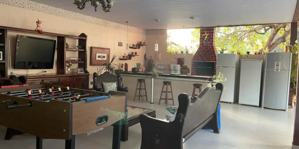 temporada para salinopolis casa com mesa de sinuca profissional