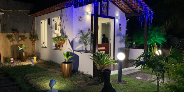 temporada para salinopolis casa com igreja e ambiente de paz