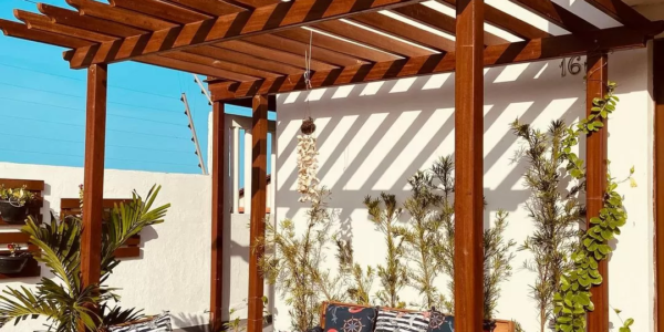 Churrasqueira privativa da Casa para Alugar em Salinas Atalaia no Condomínio Cabana Beach, perfeita para churrasco em família.