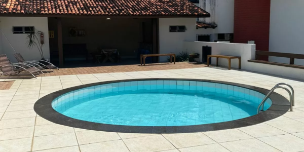 Detalhes da área de lazer externa da casa para alugar em Salinas Atalaia no Condomínio Cabana Beach